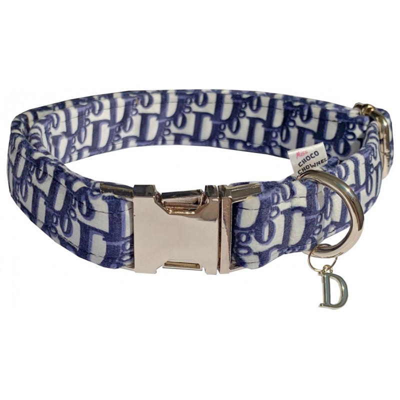 dogior dog collar, designer inspired dog collar, fashion pet