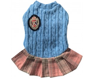 Oxford dress (blue)