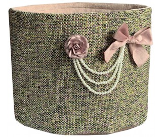 Stylish Tweed sofa bed with matching toy box