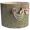 Stylish Tweed sofa bed with matching toy box