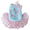 Pink Baronessa fur coat