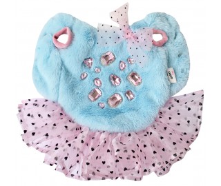 Pink Baronessa fur coat