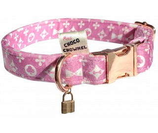 Woofton dog collar (pink)