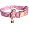 Woofton dog collar (pink)