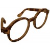 Brown Nerd eyeglass