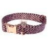 Pink & Text collar
