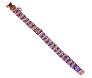 Pink & Text collar