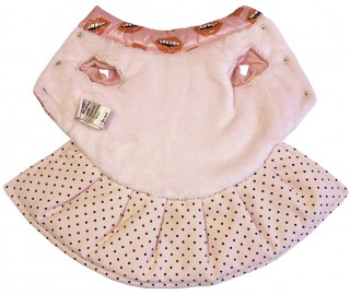 Surreal lips waterproof coat