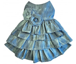 Ruffle Denim Mocktail...