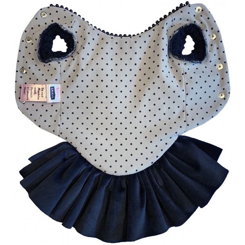 Chanel dog dress, designer inspired dog dress, fashion pet elegant