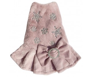Mauve Snowflake dress