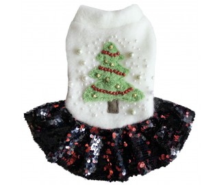 Glossy Xmas Tree dress