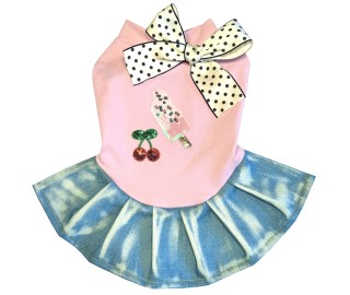 Ice lolly & cherry dress