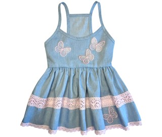 Papillon en Jean dress