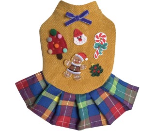 Ginger & Santa dress