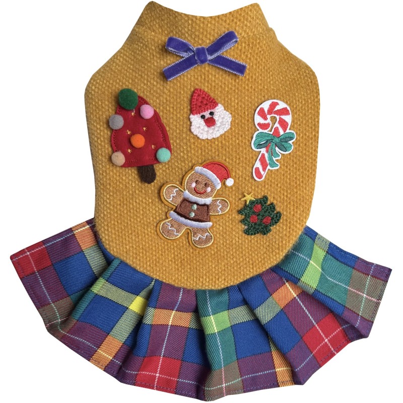 Ginger & Santa dress