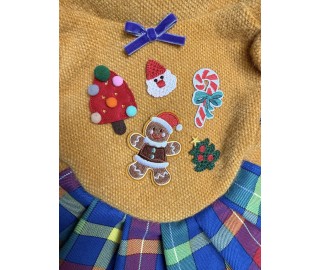 Ginger & Santa dress