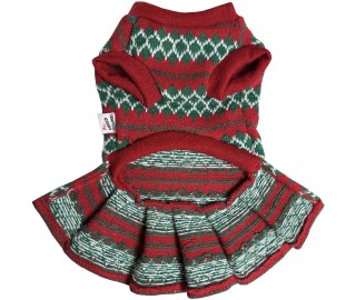 Jacquard Xmas dress