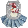 Snowman with hat dress