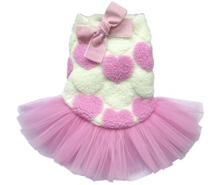 Pink fluffy hearts...