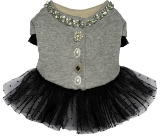 Crystal Cardigan dress